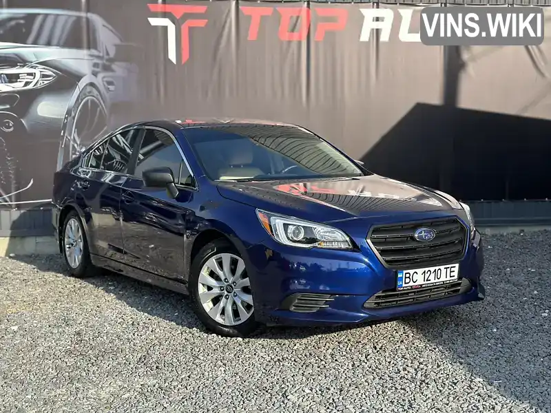 Седан Subaru Legacy 2017 2.5 л. Автомат обл. Львовская, Львов - Фото 1/21