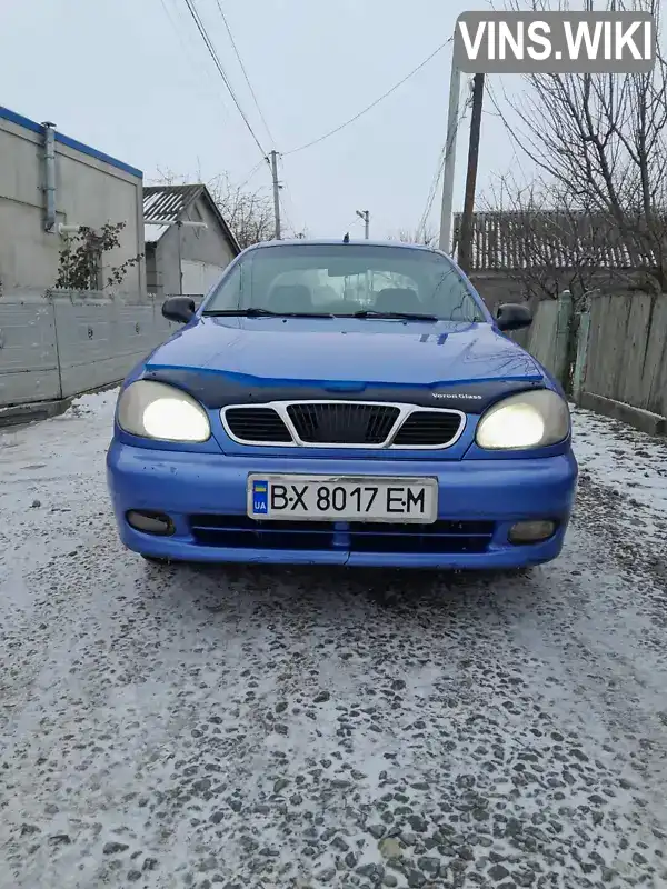 Седан Daewoo Lanos 2007 1.5 л. Ручна / Механіка обл. Хмельницька, Дунаївці - Фото 1/12