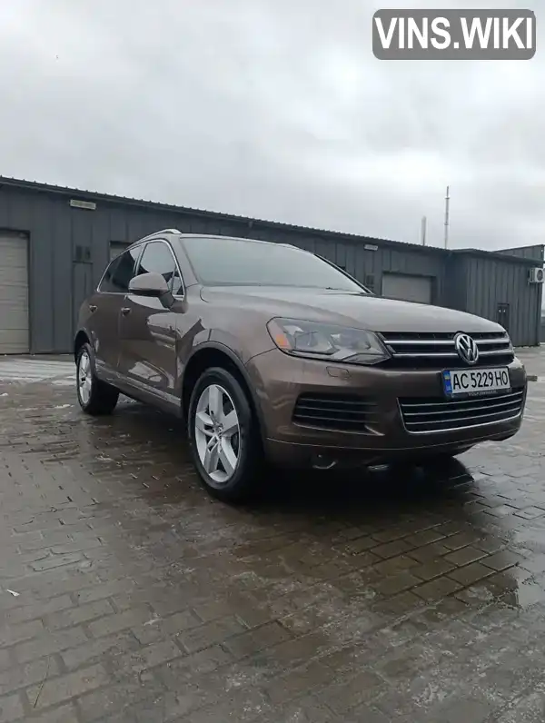 Позашляховик / Кросовер Volkswagen Touareg 2012 2.97 л. Автомат обл. Волинська, Ковель - Фото 1/21