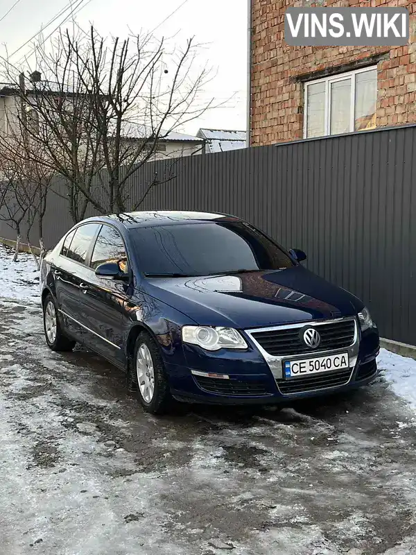 Седан Volkswagen Passat 2005 1.98 л. Ручная / Механика обл. Черновицкая, Кицмань - Фото 1/21