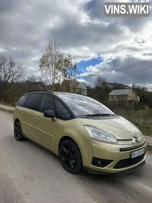 Мікровен Citroen C4 Picasso 2008 2 л. Робот обл. Рівненська, Рівне - Фото 1/17