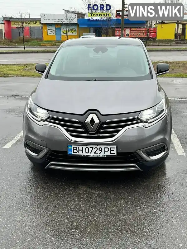 Минивэн Renault Espace 2019 2 л. Робот обл. Одесская, Одесса - Фото 1/21