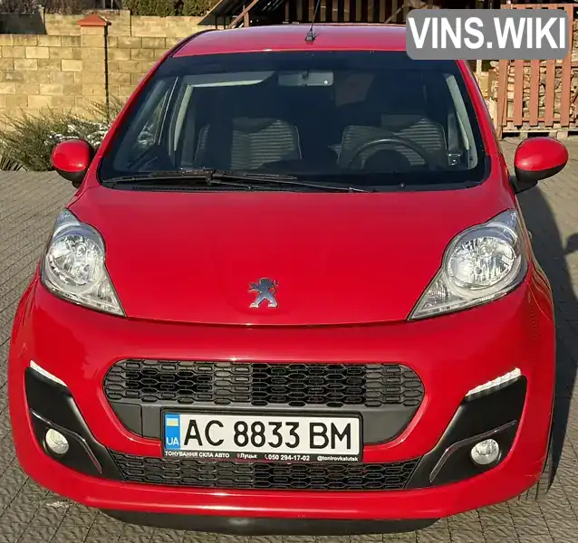 Хетчбек Peugeot 107 2013 1 л. Автомат обл. Волинська, Луцьк - Фото 1/13