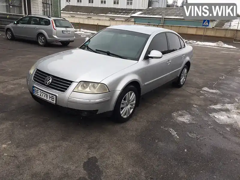 Седан Volkswagen Passat 2004 1.98 л. Ручная / Механика обл. Винницкая, Немиров - Фото 1/21