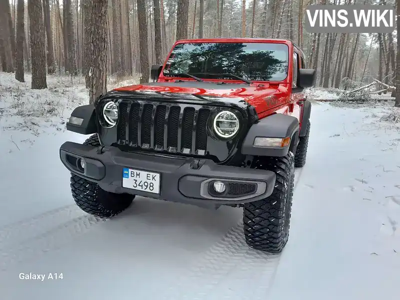 Позашляховик / Кросовер Jeep Wrangler 2021 2 л. Автомат обл. Полтавська, Полтава - Фото 1/21