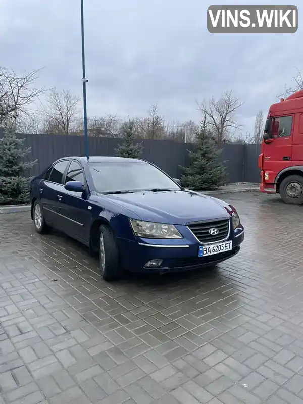 Седан Hyundai Sonata 2008 2.4 л. Автомат обл. Кировоградская, Кропивницкий (Кировоград) - Фото 1/11