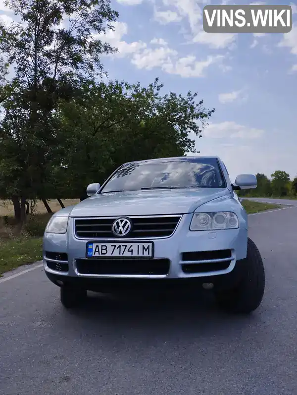 Позашляховик / Кросовер Volkswagen Touareg 2004 3.19 л. обл. Вінницька, Тиврів - Фото 1/9