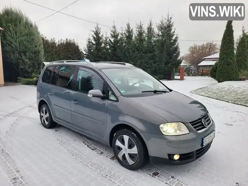 Мінівен Volkswagen Touran 2004 1.6 л. Автомат обл. Волинська, Нововолинськ - Фото 1/21