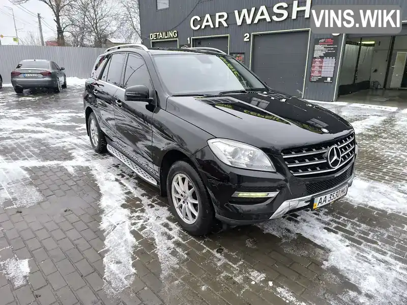 Внедорожник / Кроссовер Mercedes-Benz M-Class 2013 2.99 л. Типтроник обл. Киевская, Киев - Фото 1/21