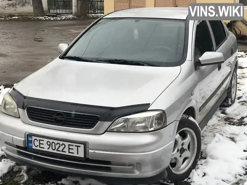 Хетчбек Opel Astra 2001 1.69 л. Ручна / Механіка обл. Івано-Франківська, Верховина - Фото 1/18