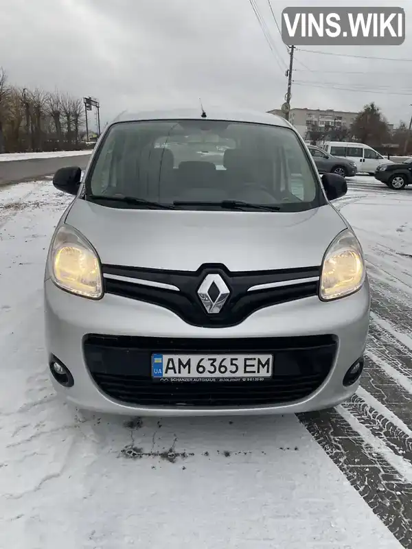 Мінівен Renault Kangoo 2014 1.5 л. Ручна / Механіка обл. Житомирська, Коростень - Фото 1/21