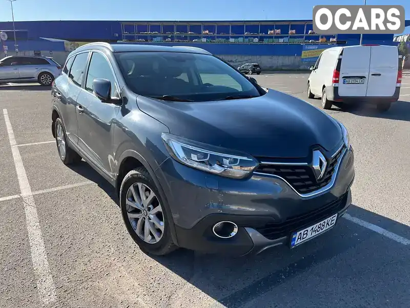 Позашляховик / Кросовер Renault Kadjar 2017 1.2 л. Робот обл. Вінницька, Вінниця - Фото 1/21