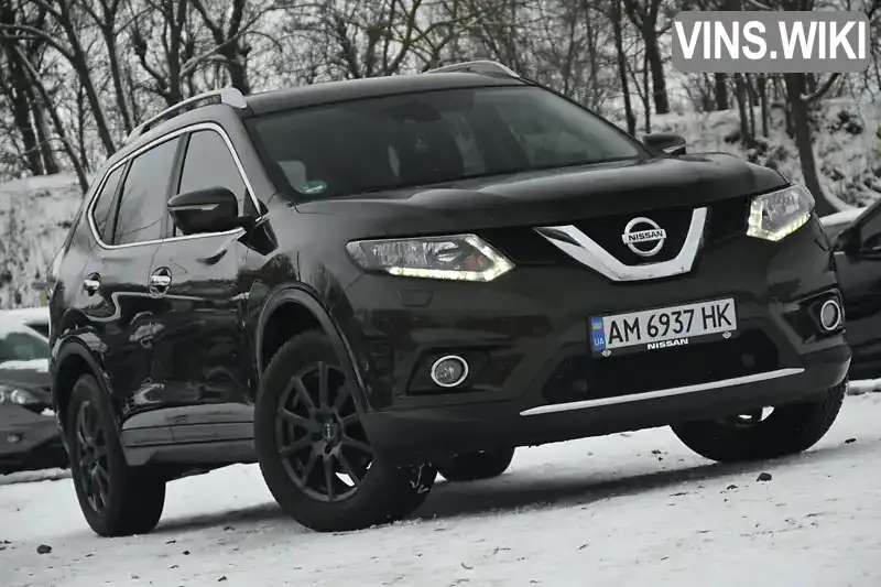 Позашляховик / Кросовер Nissan X-Trail 2016 1.6 л. Автомат обл. Житомирська, Бердичів - Фото 1/21