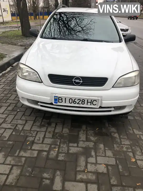 Універсал Opel Astra 1998 1.6 л. Ручна / Механіка обл. Полтавська, Кременчук - Фото 1/14