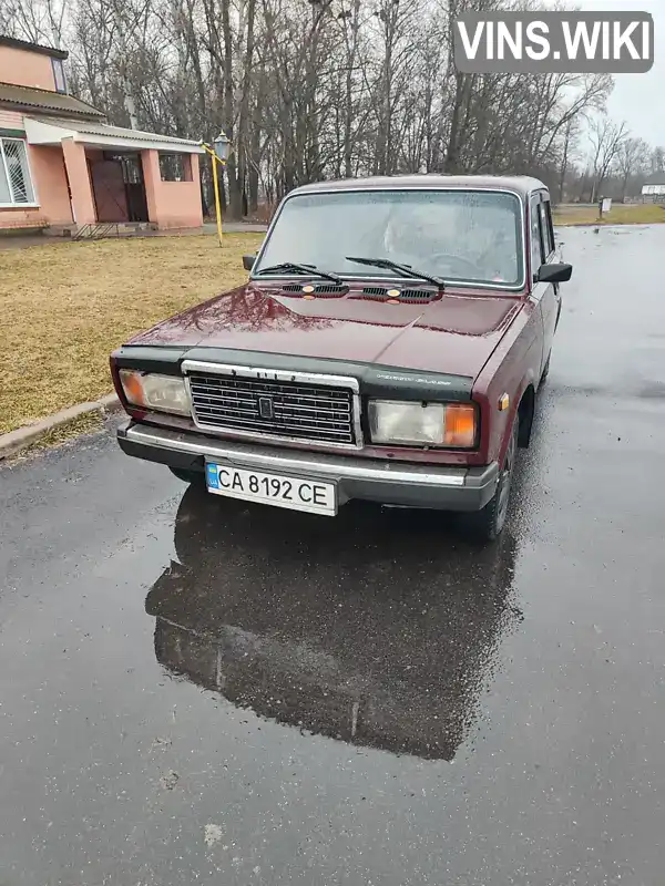 Седан ВАЗ / Lada 2107 1990 1.3 л. Ручна / Механіка обл. Тернопільська, Борщів - Фото 1/3