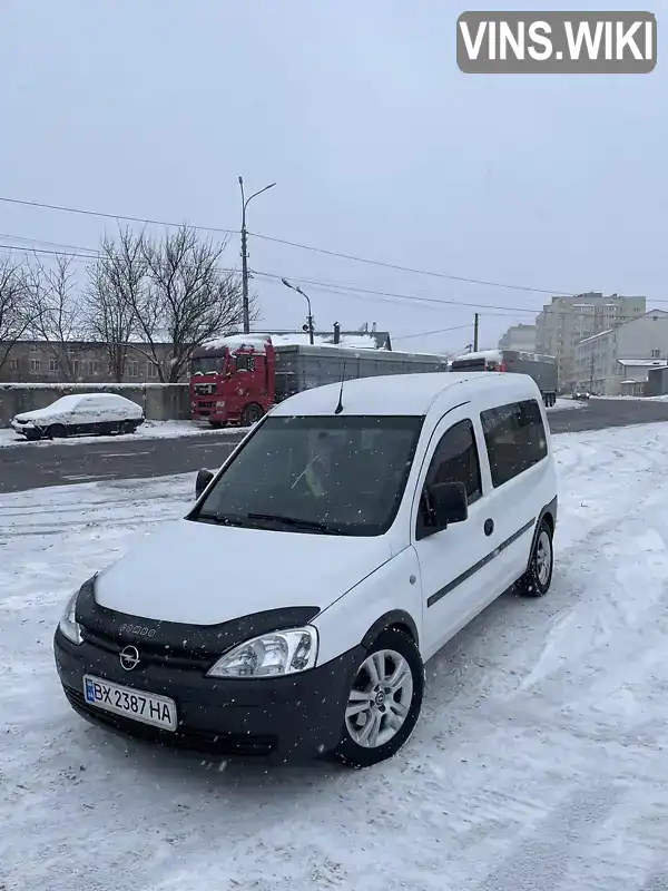 Мінівен Opel Combo 2006 1.3 л. Ручна / Механіка обл. Хмельницька, Хмельницький - Фото 1/18