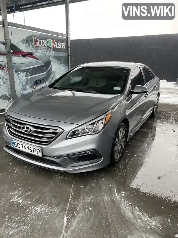 Седан Hyundai Sonata 2014 2.36 л. Автомат обл. Львівська, Львів - Фото 1/21