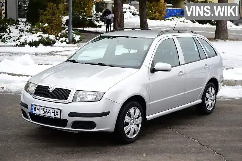 Універсал Skoda Fabia 2006 1.4 л. Ручна / Механіка обл. Черкаська, Умань - Фото 1/18