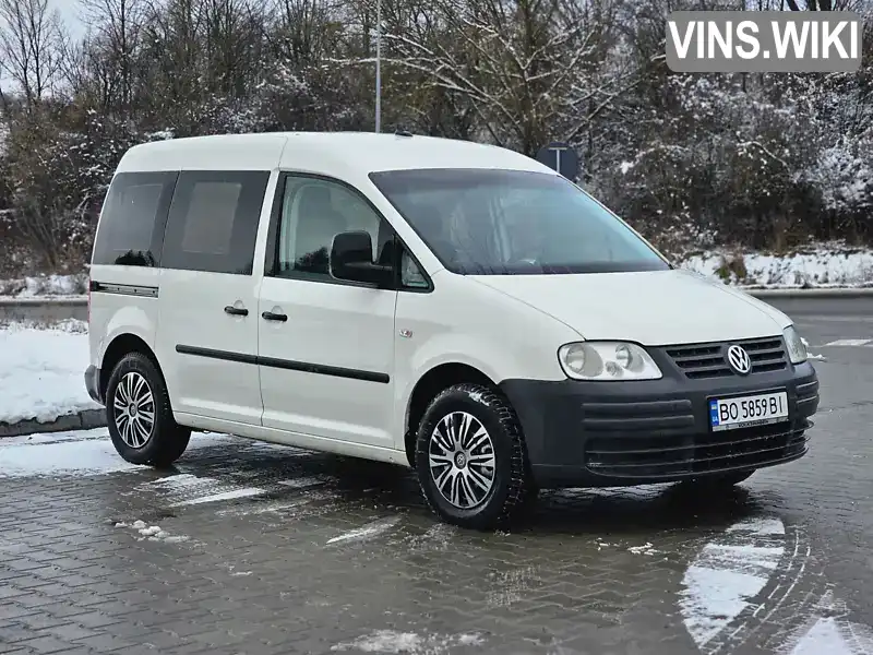 Мінівен Volkswagen Caddy 2008 1.9 л. Автомат обл. Тернопільська, Тернопіль - Фото 1/21