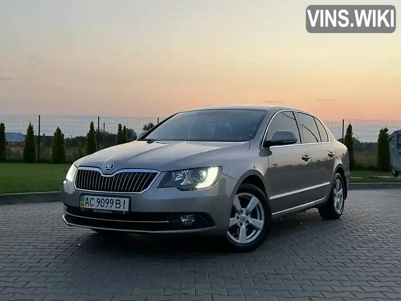 Ліфтбек Skoda Superb 2014 1.8 л. Автомат обл. Волинська, Луцьк - Фото 1/9