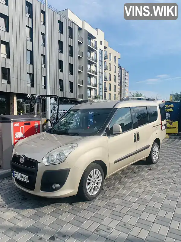 Мінівен Fiat Doblo 2012 1.6 л. Варіатор обл. Хмельницька, Хмельницький - Фото 1/13