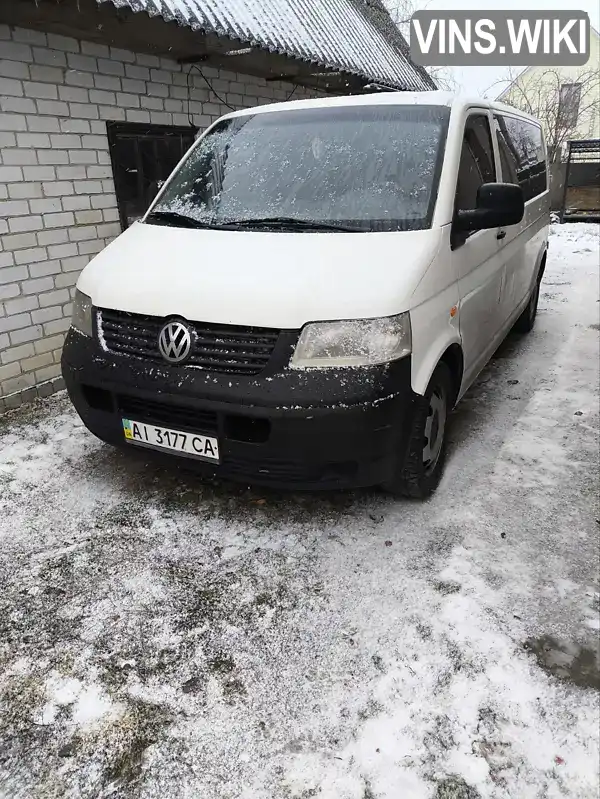 Мінівен Volkswagen Transporter 2006 2.5 л. Ручна / Механіка обл. Київська, Переяслав - Фото 1/9