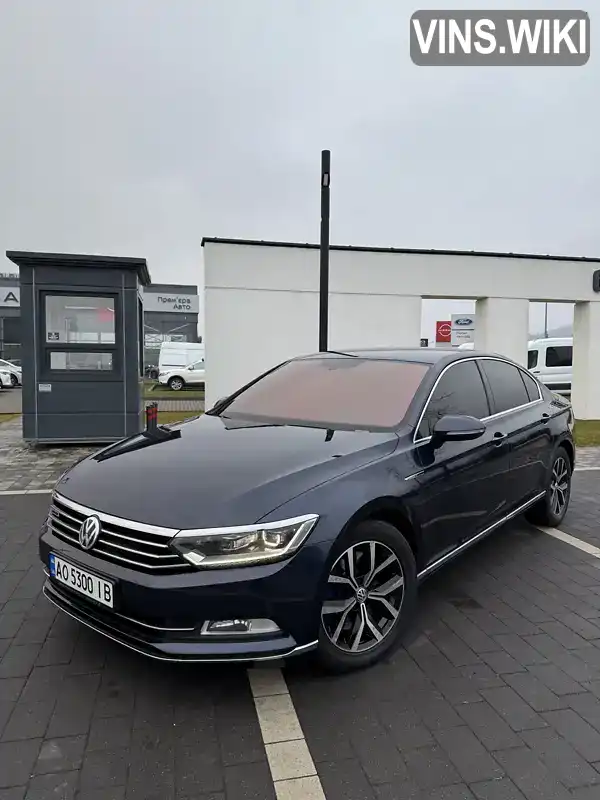 WVWZZZ3CZGE048588 Volkswagen Passat 2015 Седан 2 л. Фото 2