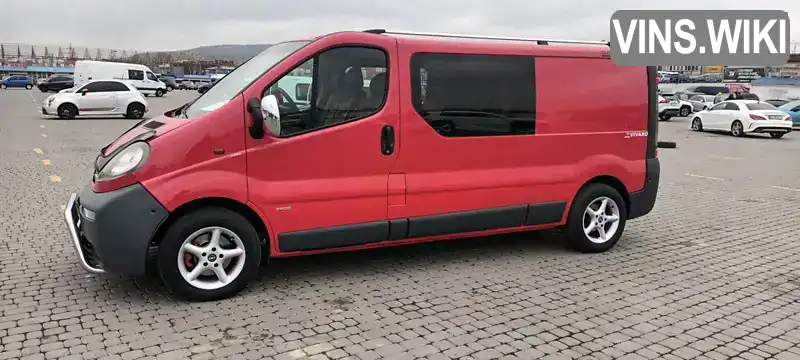 Мінівен Opel Vivaro 2002 1.87 л. Ручна / Механіка обл. Чернівецька, Чернівці - Фото 1/21