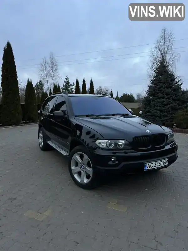 Позашляховик / Кросовер BMW X5 2004 2.99 л. Автомат обл. Волинська, Ратне - Фото 1/21