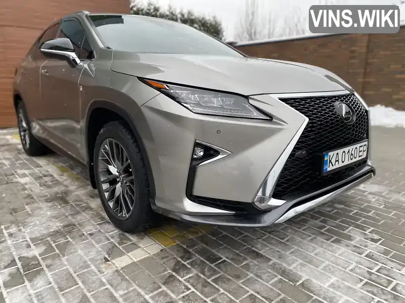 Позашляховик / Кросовер Lexus RX 2016 2 л. Автомат обл. Вінницька, Вінниця - Фото 1/21