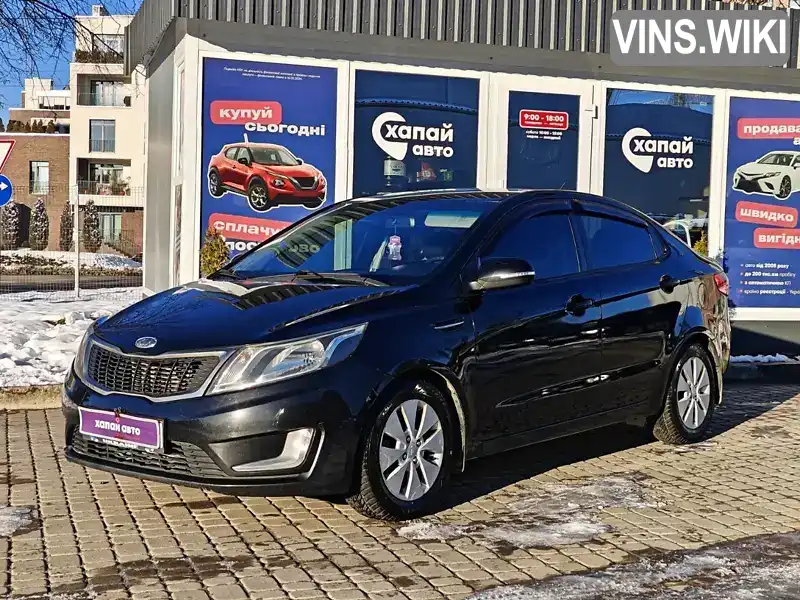 Седан Kia Rio 2012 1.59 л. Автомат обл. Львівська, Львів - Фото 1/21