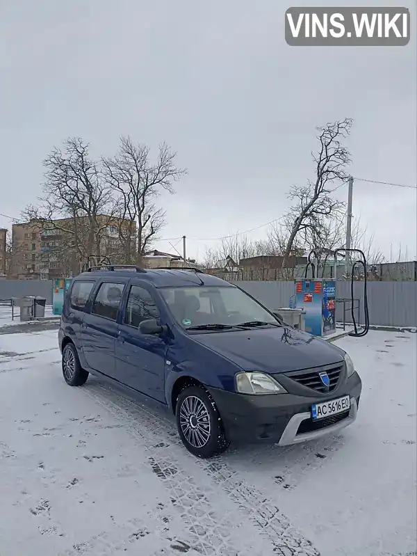 Седан Dacia Logan 2008 1.4 л. Ручна / Механіка обл. Волинська, Луцьк - Фото 1/15