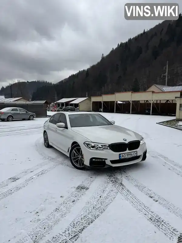 Седан BMW 5 Series 2017 3 л. Автомат обл. Закарпатська, Ужгород - Фото 1/12