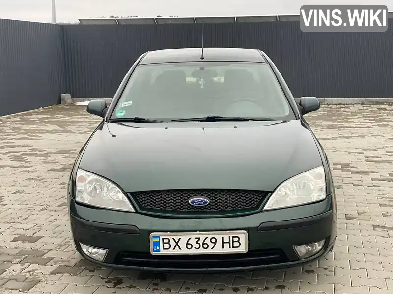 Седан Ford Mondeo 2003 2 л. Автомат обл. Хмельницька, Хмельницький - Фото 1/21