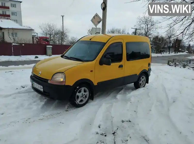 Мінівен Renault Kangoo 1999 1.9 л. обл. Хмельницька, Красилів - Фото 1/6