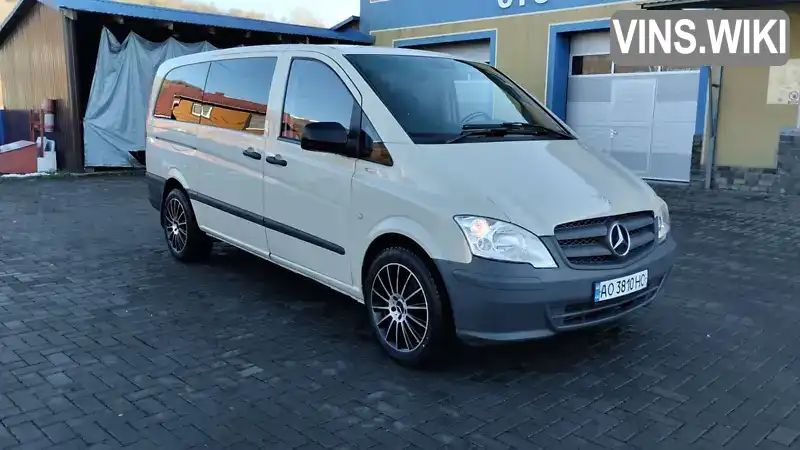 Мінівен Mercedes-Benz Vito 2011 2.14 л. Ручна / Механіка обл. Закарпатська, Виноградів - Фото 1/17