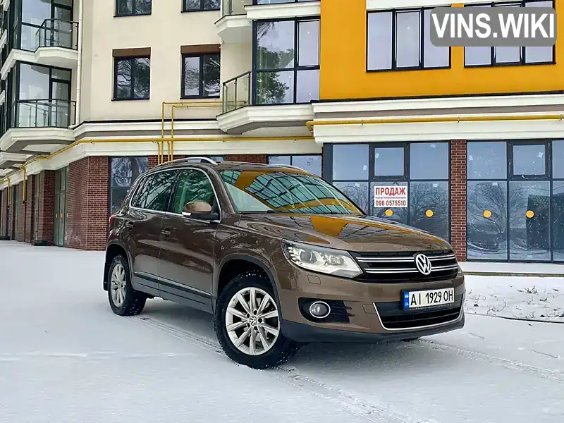 Позашляховик / Кросовер Volkswagen Tiguan 2014 2 л. Автомат обл. Київська, Ірпінь - Фото 1/17