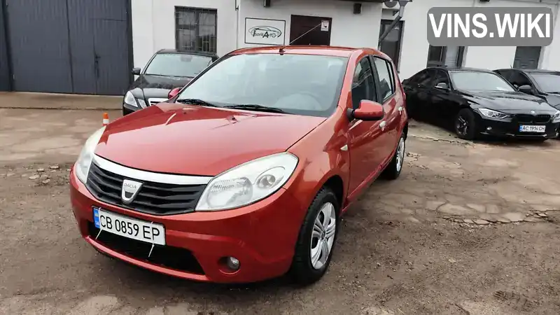 Хетчбек Dacia Sandero 2008 null_content л. обл. Чернігівська, Чернігів - Фото 1/21