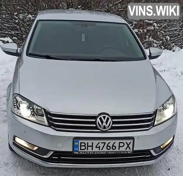 Седан Volkswagen Passat 2012 1.97 л. Автомат обл. Вінницька, Козятин - Фото 1/21