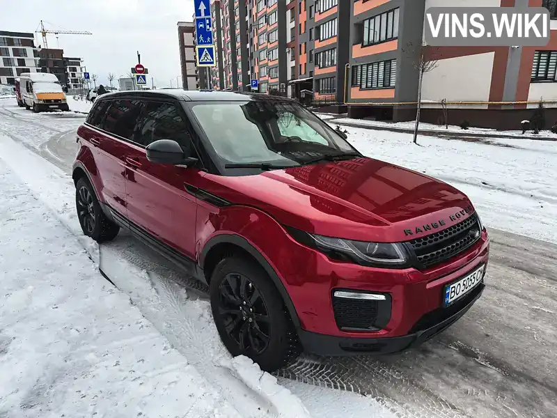 Внедорожник / Кроссовер Land Rover Range Rover Evoque 2016 2.18 л. Автомат обл. Тернопольская, Тернополь - Фото 1/21