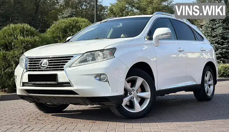 Позашляховик / Кросовер Lexus RX 2012 3.46 л. Автомат обл. Дніпропетровська, Дніпро (Дніпропетровськ) - Фото 1/21