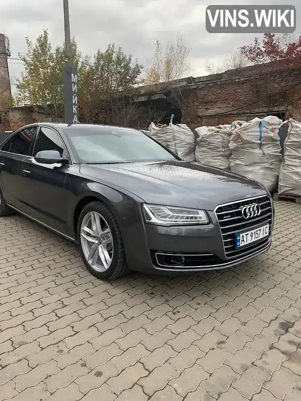 Седан Audi A8 2015 3 л. Автомат обл. Івано-Франківська, Калуш - Фото 1/21