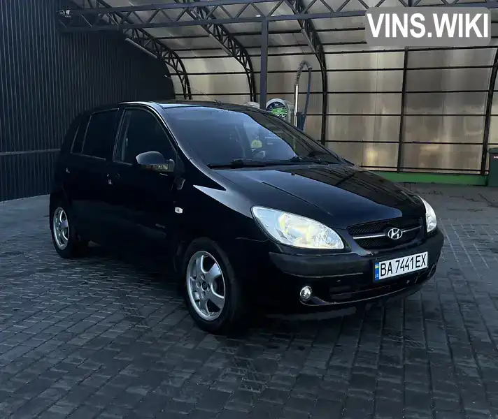 Хетчбек Hyundai Getz 2006 1.4 л. Ручна / Механіка обл. Кіровоградська, Кропивницький (Кіровоград) - Фото 1/15