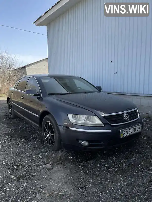 Седан Volkswagen Phaeton 2005 4.17 л. Автомат обл. Київська, Васильків - Фото 1/21