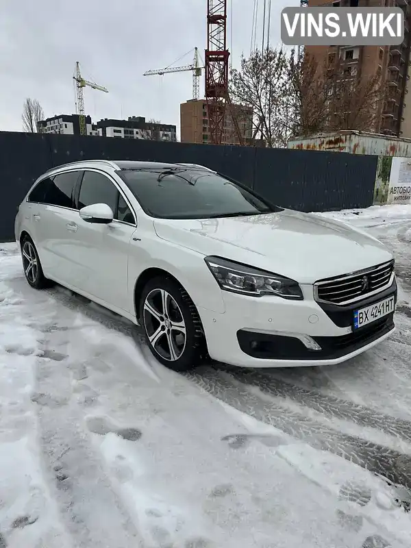 Універсал Peugeot 508 2016 2 л. Автомат обл. Хмельницька, Хмельницький - Фото 1/21