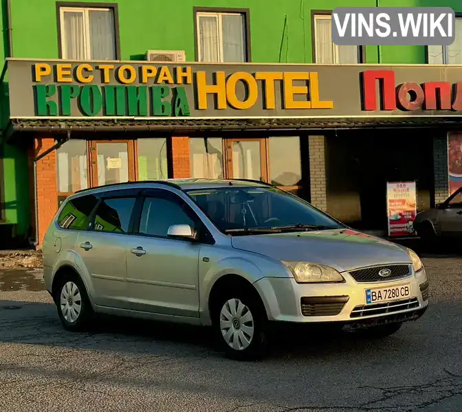 Універсал Ford Focus 2006 1.6 л. Ручна / Механіка обл. Кіровоградська, Кропивницький (Кіровоград) - Фото 1/8