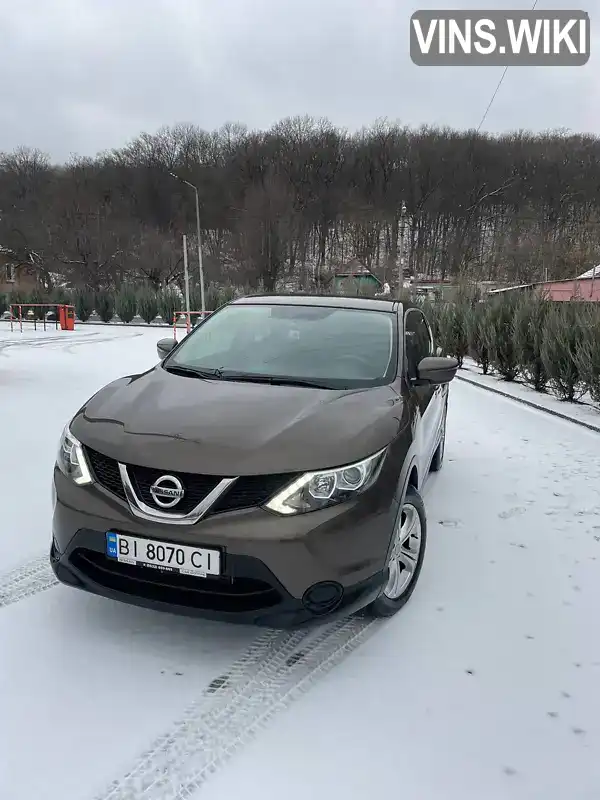 Позашляховик / Кросовер Nissan Qashqai 2017 1.2 л. Варіатор обл. Полтавська, Полтава - Фото 1/7