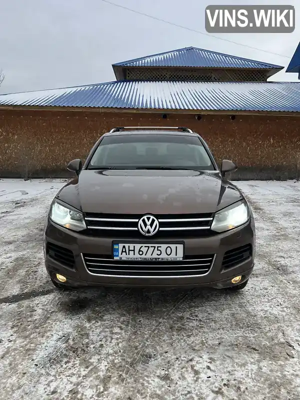 Позашляховик / Кросовер Volkswagen Touareg 2011 2.97 л. Автомат обл. Донецька, Слов'янськ - Фото 1/19