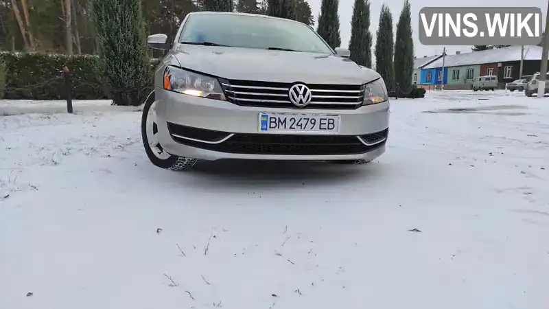 Седан Volkswagen Passat 2013 null_content л. Автомат обл. Сумська, Лебедин - Фото 1/15