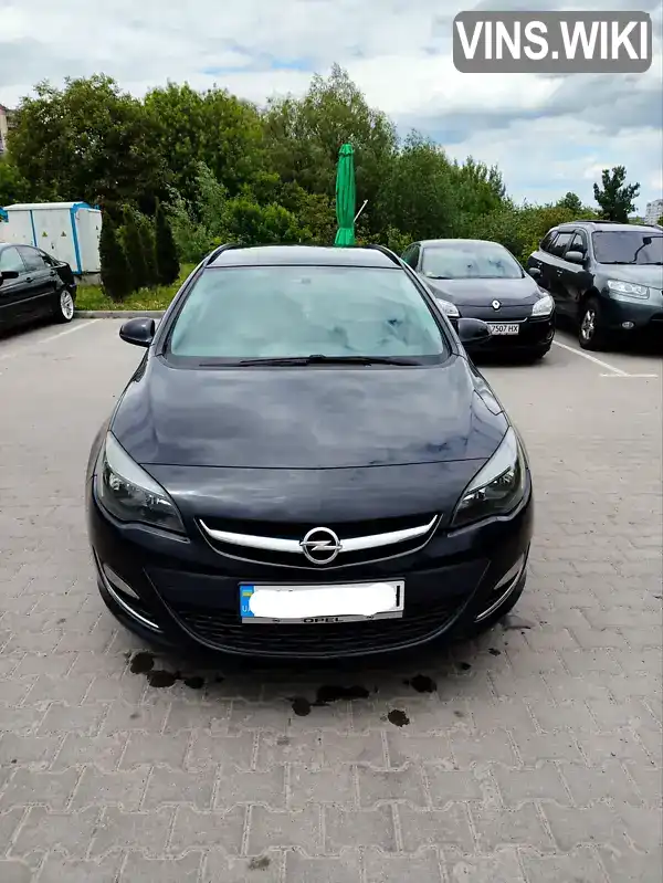 Універсал Opel Astra 2012 1.69 л. Ручна / Механіка обл. Хмельницька, Хмельницький - Фото 1/21